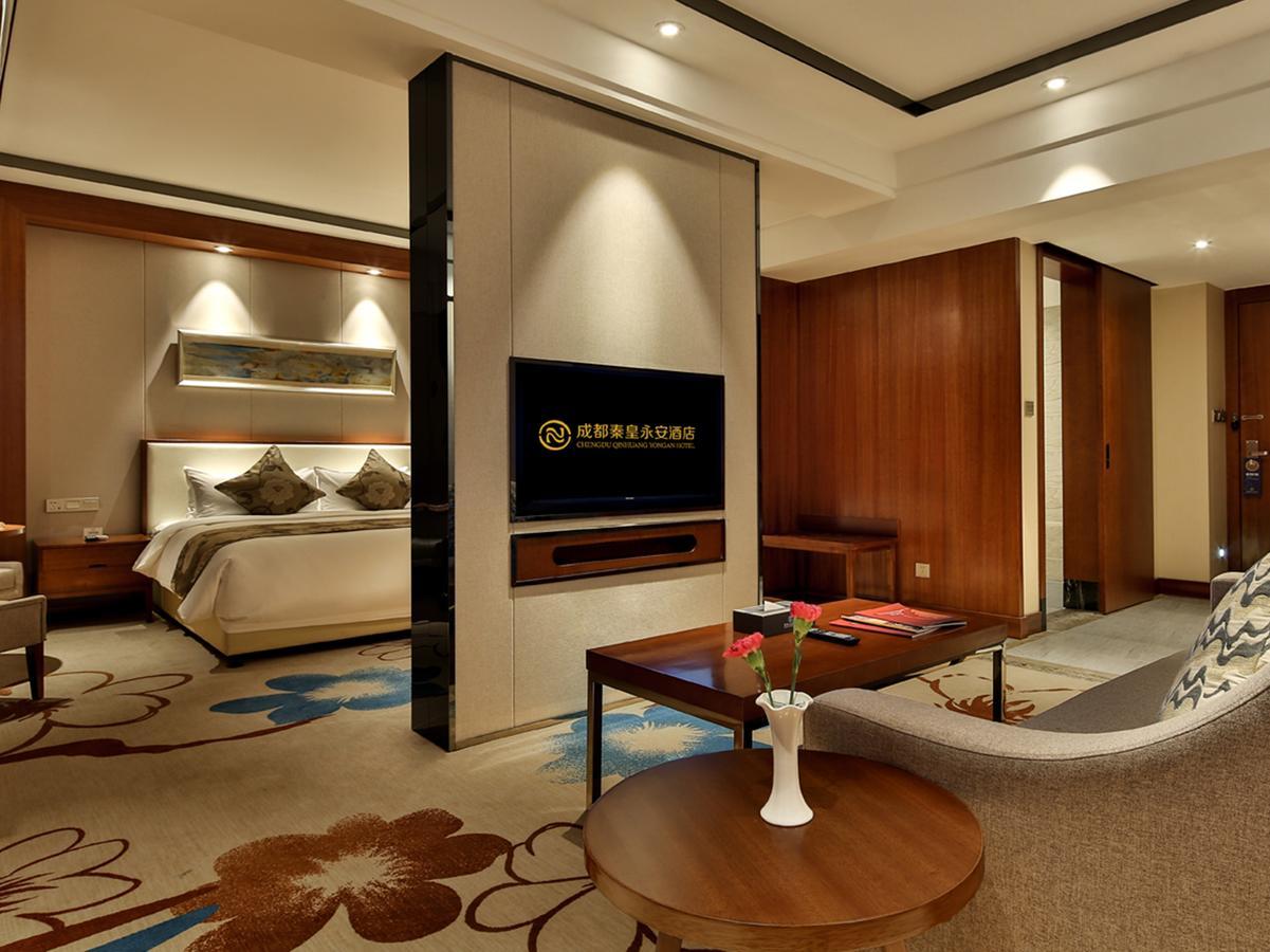 Qin Huang Yong An Hotel Chengdu Zewnętrze zdjęcie